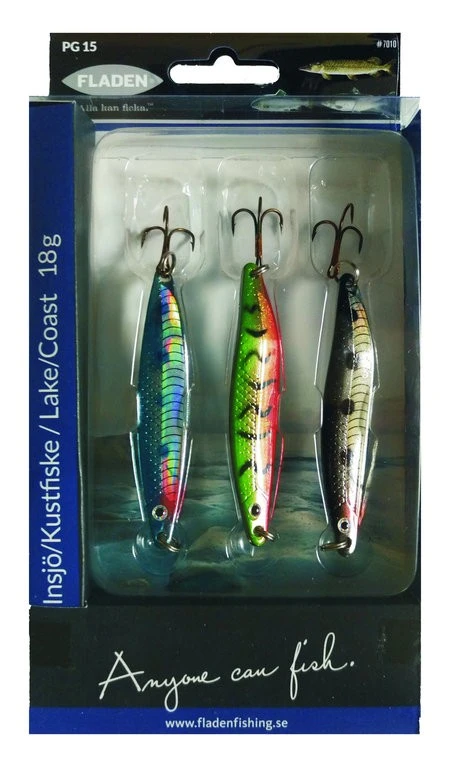 Fladen Nidingen Meerforellen-Blinker-Set - 3 Stück 2 Fladen Nidingen Meerforellen-Blinker-Set - 3 Stück – Bild 2