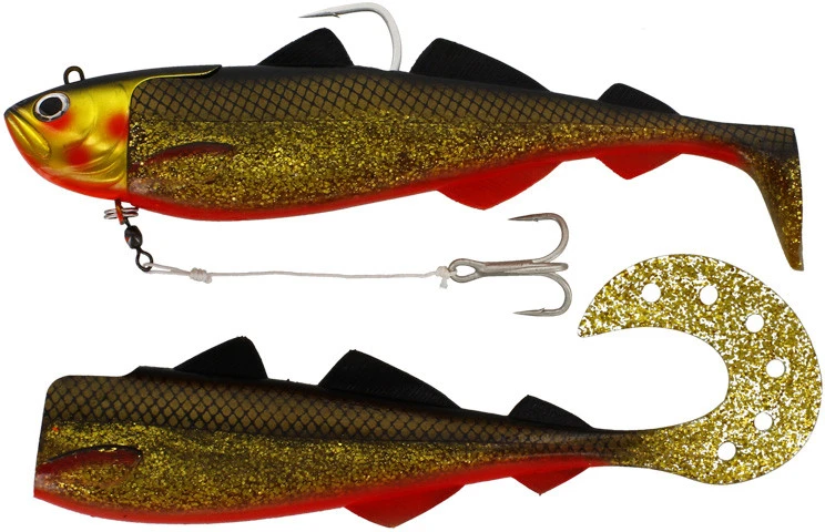 WESTIN Crazy Daisy Gummifisch - Heilbuttköder 4 WESTIN Crazy Daisy Gummifisch - Heilbuttköder – Bild 4