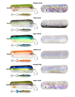 Rhino Flasher Mit Soft Finny Lure 20cm -Angeln Angebote Rhino Flasher mit Soft Finny Galeriebild mit Farbcode 1280x1280