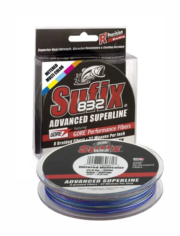 Sufix 832 Braid Multi - Geflochtene Schnur 300m 3 Sufix 832 Braid Multi - Geflochtene Schnur 300m – Bild 3