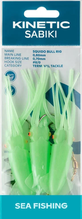 Kinetic Sabiki Squido Bull - Vorfach 4 Kinetic Sabiki Squido Bull - Vorfach – Bild 4